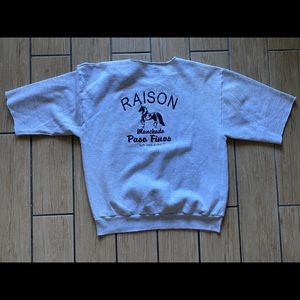VINTAGE RAISON HORSE MANCHADO PASO FINOS CREWNECK